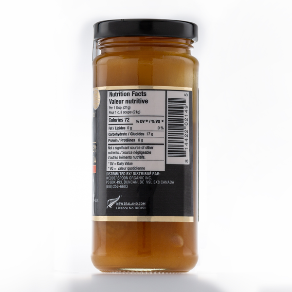 Miel de Manuka monofloral cru KFactor 16 325 g/11,5 oz