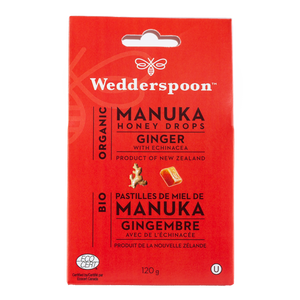 Pastilles au miel de Manuka biologique – Gingembre
