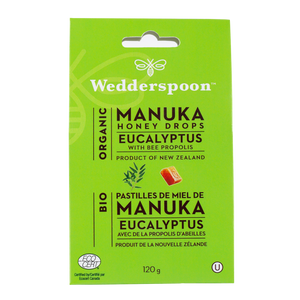 Pastilles au miel de Manuka biologique – Eucalyptus