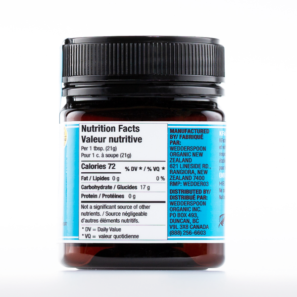 Miel de Manuka multifloral cru KFactor 12 250 g/8,8 oz