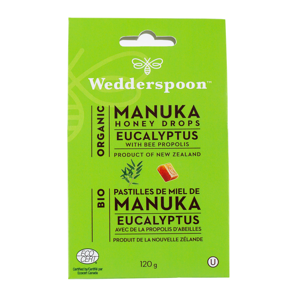 Pastilles au miel de Manuka biologique – Eucalyptus